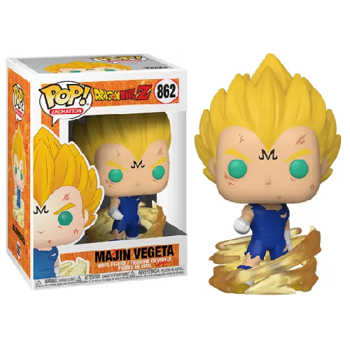 Toys N Tuck:Pop! Vinyl - Dragonball Z - Majin Vegeta 862,Funko