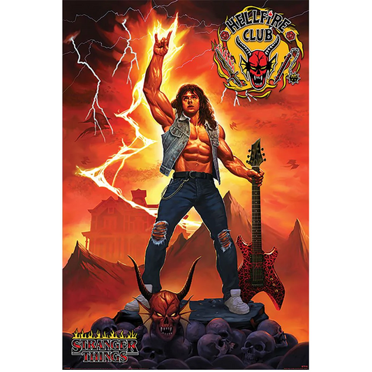 Toys N Tuck:Maxi Posters - Stranger Things 4 (Hellfire Club Rock God),Pyramid International