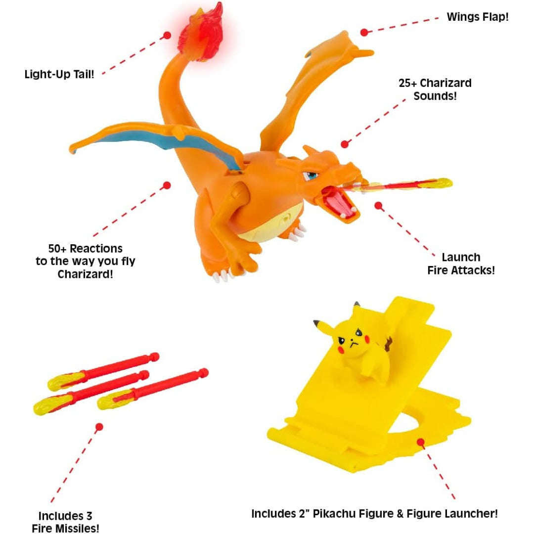 Toys N Tuck:Pok�mon Flame & Flight Deluxe Charizard,Pokemon