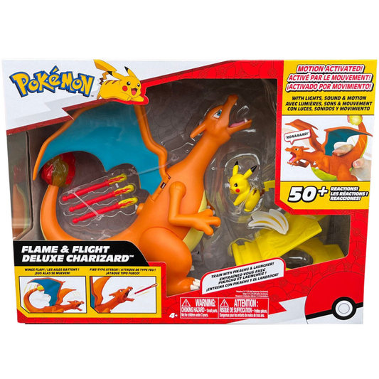 Toys N Tuck:Pok�mon Flame & Flight Deluxe Charizard,Pokemon