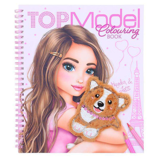 Toys N Tuck:Depesche Top Model Corgi Colouring Book,Top Model