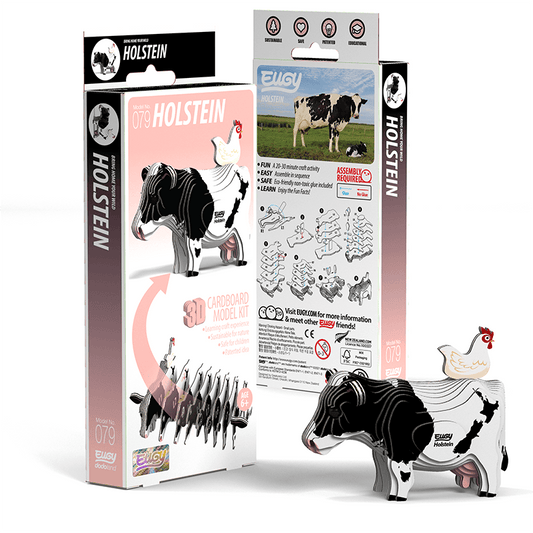 Toys N Tuck:Eugy 3D Model 079 Holstein Friesian,Eugy