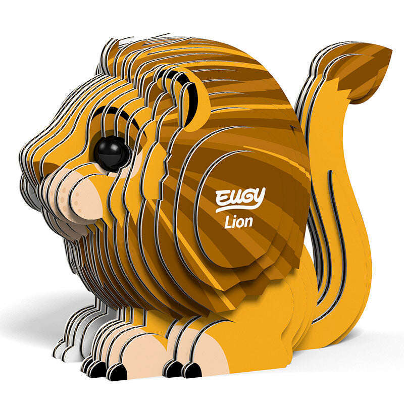 Toys N Tuck:Eugy 3D Model 070 Lion,Eugy