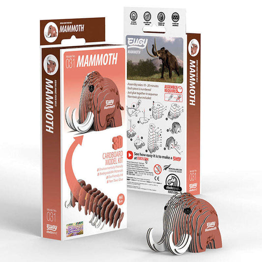 Toys N Tuck:Eugy 3D Model 031 Mammoth,Eugy