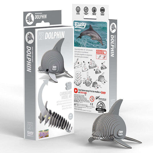 Toys N Tuck:Eugy 3D Model 021 Dolphin,Eugy