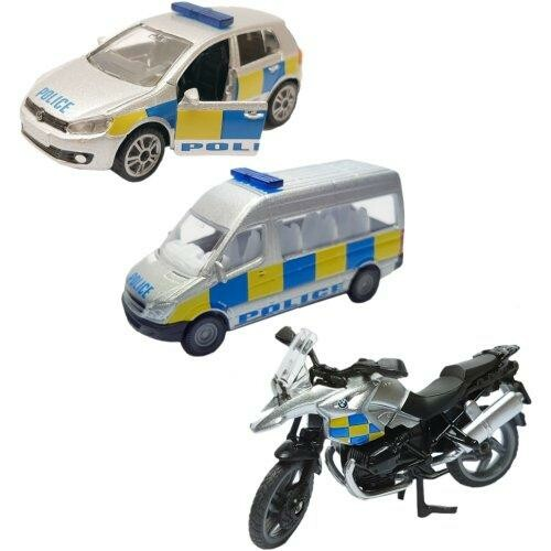 Toys N Tuck:Siku 1824 3 Vehicle Pack - Police Set,siku