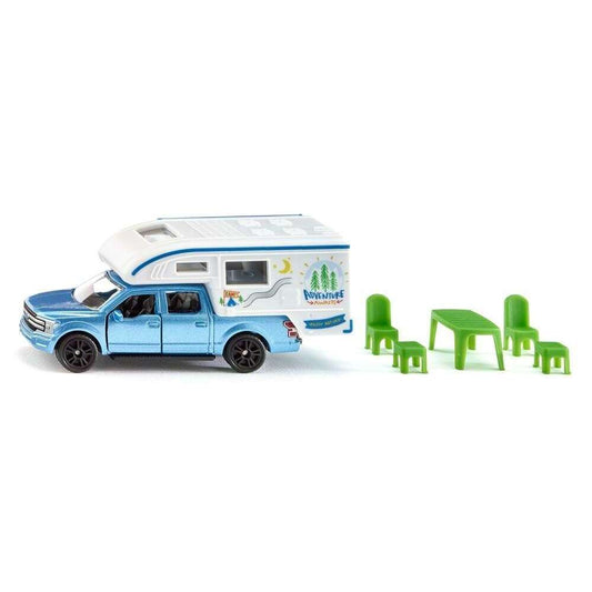 Toys N Tuck:Siku 1693 Ford F150 Pick-Up Camper,siku