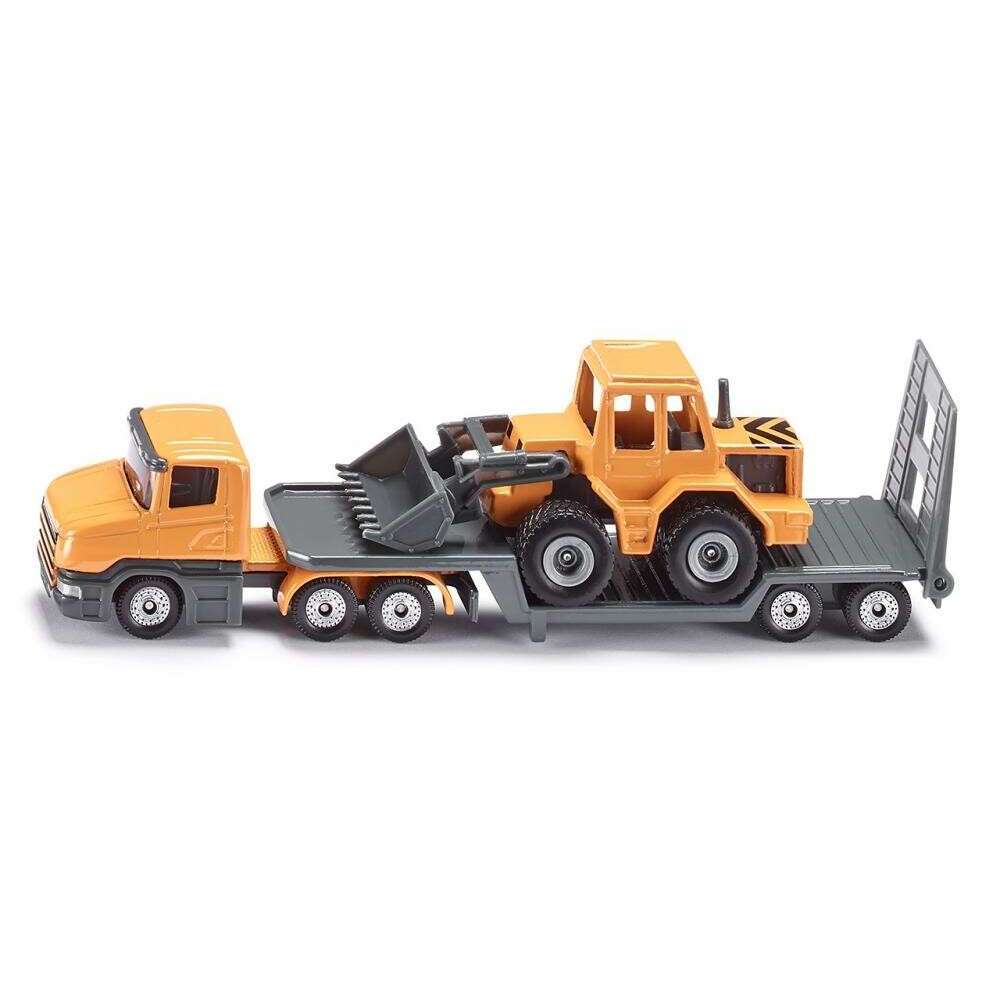 Toys N Tuck:Siku 1616 Low Loader With Front Loader,siku