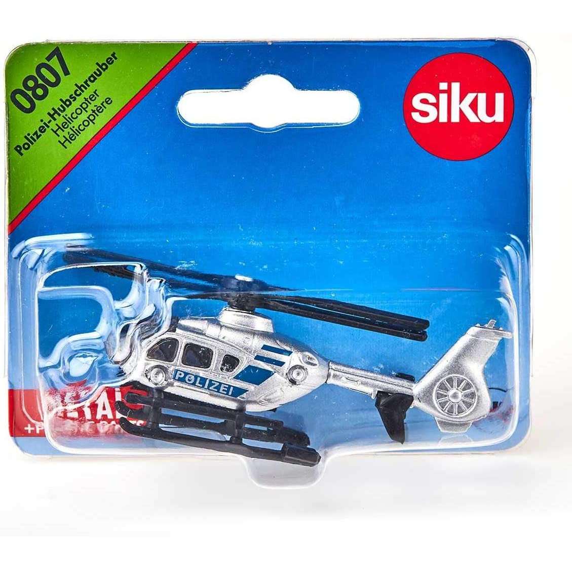 Toys N Tuck:Siku 0807 Polizei Helicopter,siku