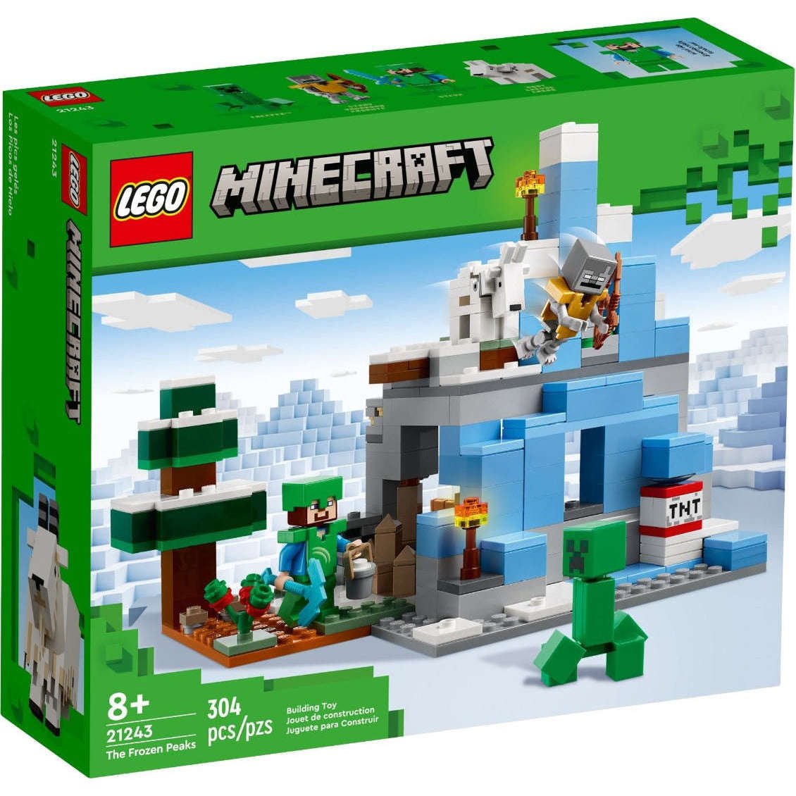 Lego 21243 Minecraft The Frozen Peaks