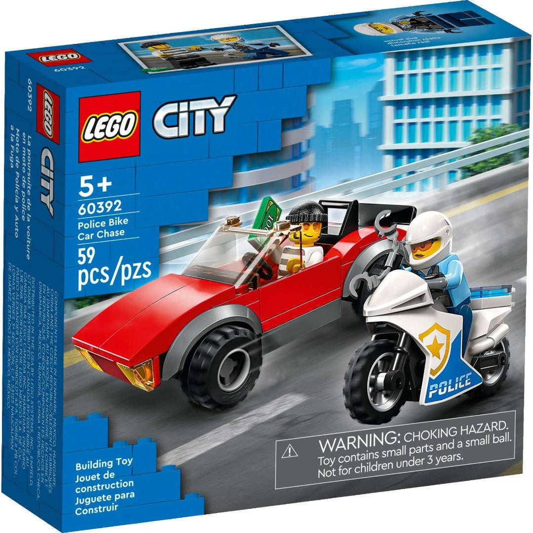 Lego 60392 City Police Bike Car Chase