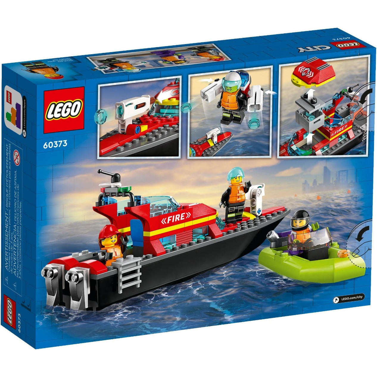 Lego 60373 City Fire Rescue Boat