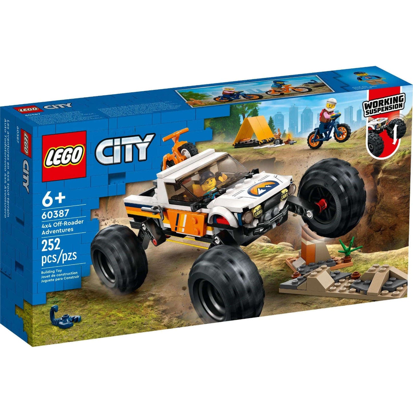 Lego 60387 City 4x4 Off-Roader Adventures