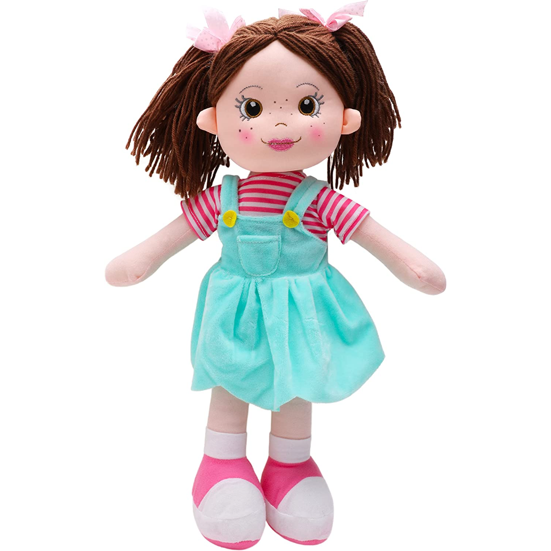 Toys N Tuck:Rag Doll (Green Dress),Kandy Toys