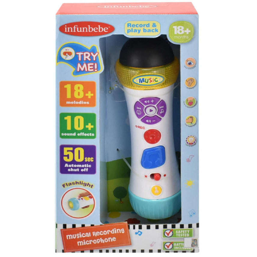 Toys N Tuck:Infunbebe Musical Recording Microphone,Infunbebe