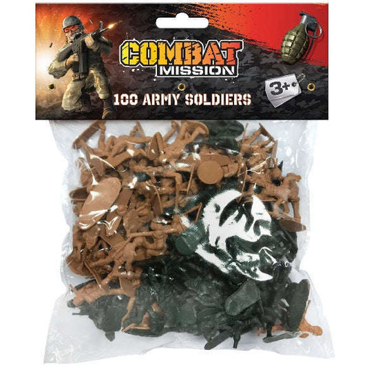Toys N Tuck:Combat Mission 100 Army Soldiers,Kandy Toys