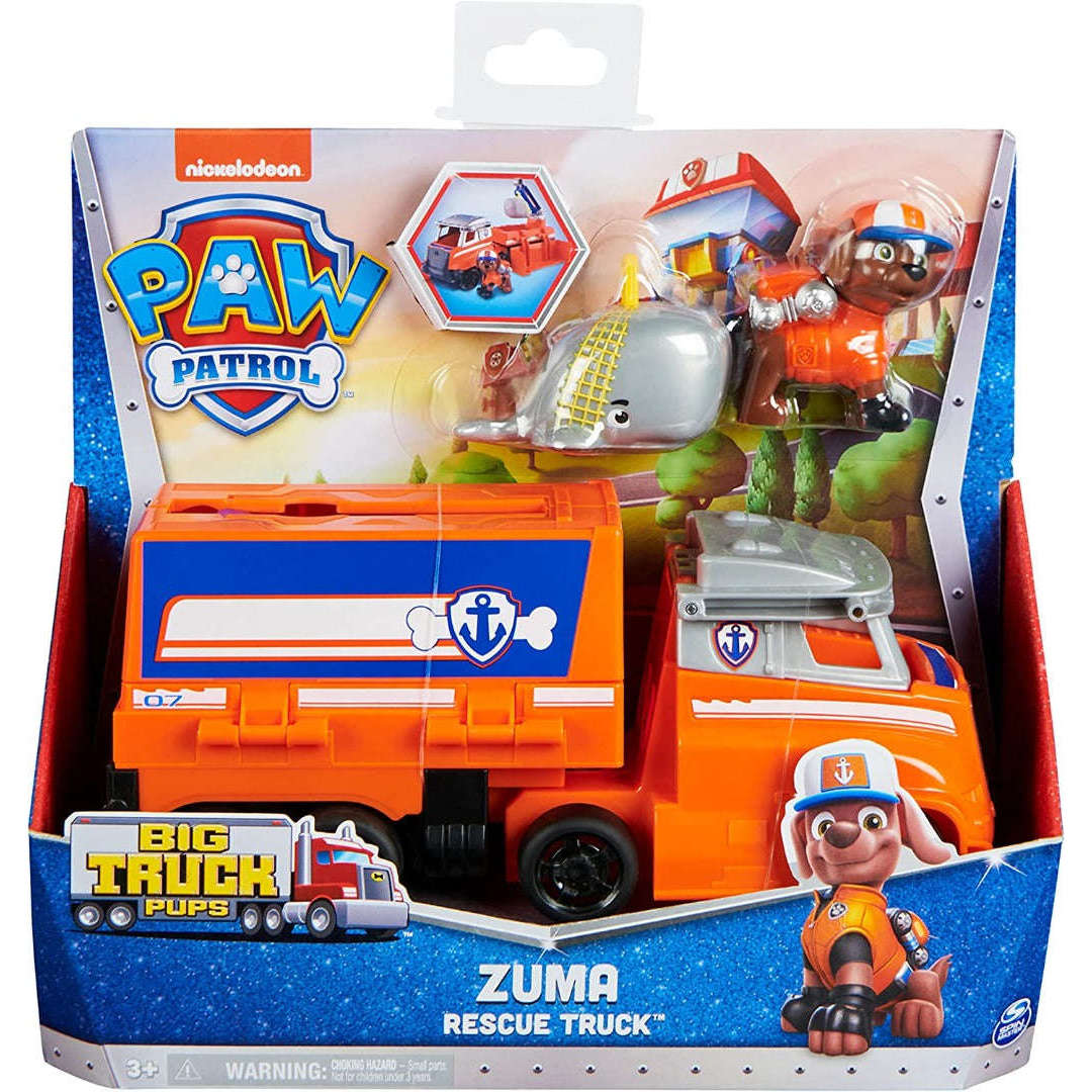 Toys N Tuck:Paw Patrol Big Truck Pups Rescue Truck - Zuma,Paw Patrol