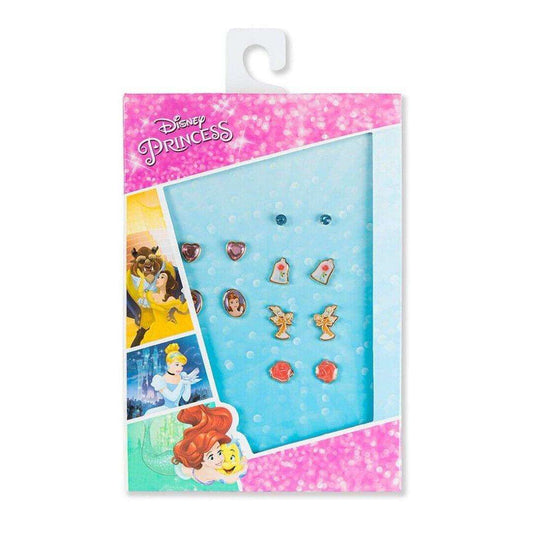 Toys N Tuck:Disney Princess Enamel Costume 6 Pc Earring Set,Disney Princess