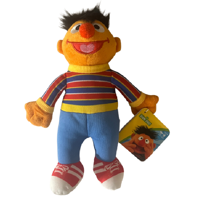 Toys N Tuck:Sesame Street Friends 8 Inch Plush - Ernie,sesame Street