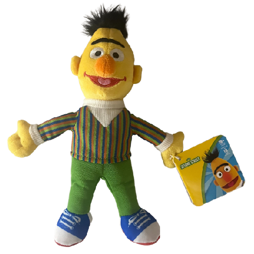 Toys N Tuck:Sesame Street Friends 8 Inch Plush - Bert,sesame Street