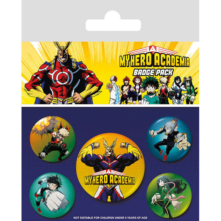 Toys N Tuck:Badge Pack - My Hero Academia (Characters),My Hero Academia