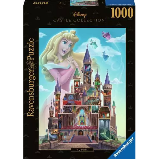 Toys N Tuck:Ravensburger 1000pc Puzzle Castle Collection Aurora,Disney