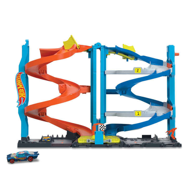 Toys N Tuck:Hot Wheels City Transforming Race Tower,Hot Wheels