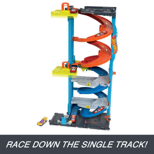 Toys N Tuck:Hot Wheels City Transforming Race Tower,Hot Wheels