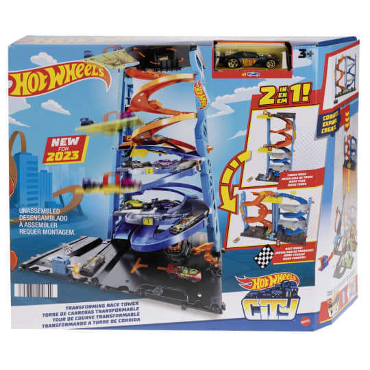 Toys N Tuck:Hot Wheels City Transforming Race Tower,Hot Wheels