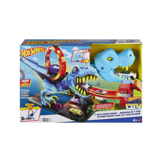 Toys N Tuck:Hot Wheels City T-Rex Chomp Down,Hot Wheels