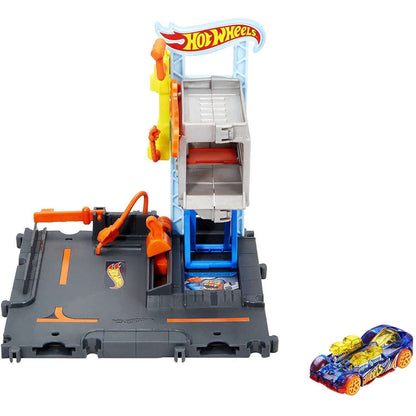 Toys N Tuck:Hot Wheels Downtown Tune Up Shop,Hot Wheels