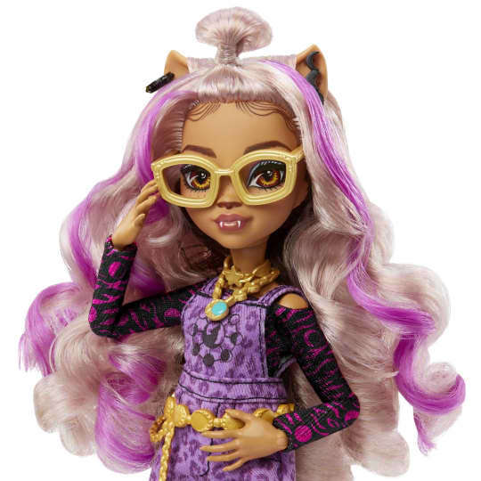 Toys N Tuck:Monster High Clawdeen Wolf With Crescent,Monster High