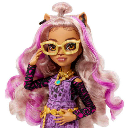 Toys N Tuck:Monster High Clawdeen Wolf With Crescent,Monster High