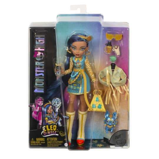 Toys N Tuck:Monster High Cleo De Nile With Tut,Monster High