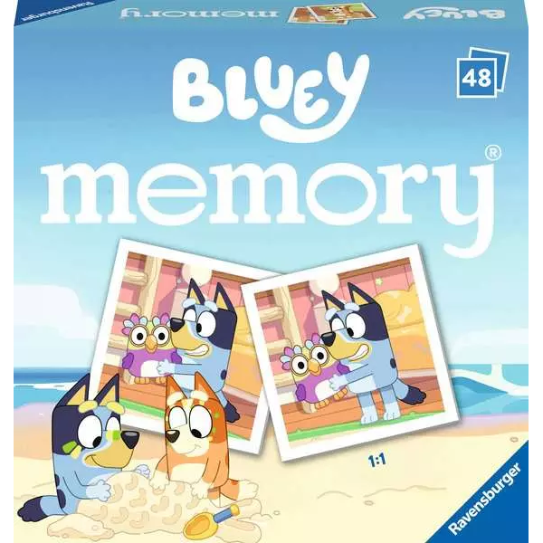 Toys N Tuck:Ravensburger Mini Memory Game Bluey,Bluey