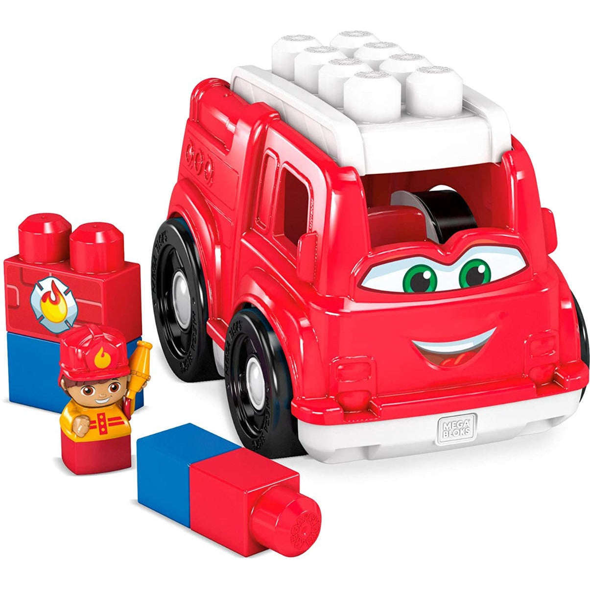 Toys N Tuck:Mega Bloks Freddy Fire Truck,Mega Bloks