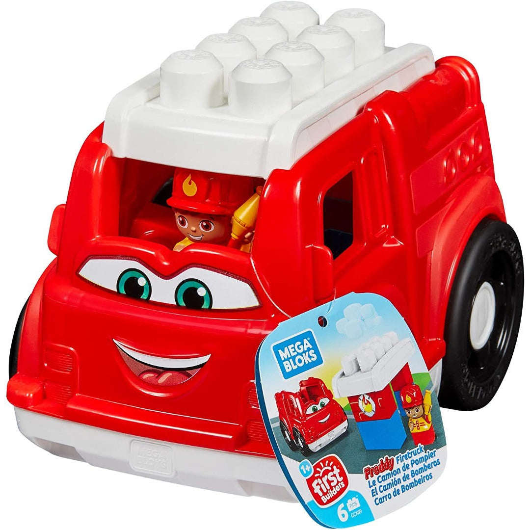 Toys N Tuck:Mega Bloks Freddy Fire Truck,Mega Bloks