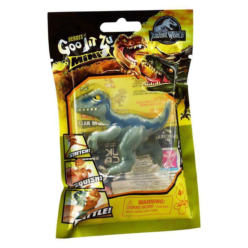 Toys N Tuck:Heroes of Goo Jit Zu Minis - Jurassic World - Blue,Jurassic World