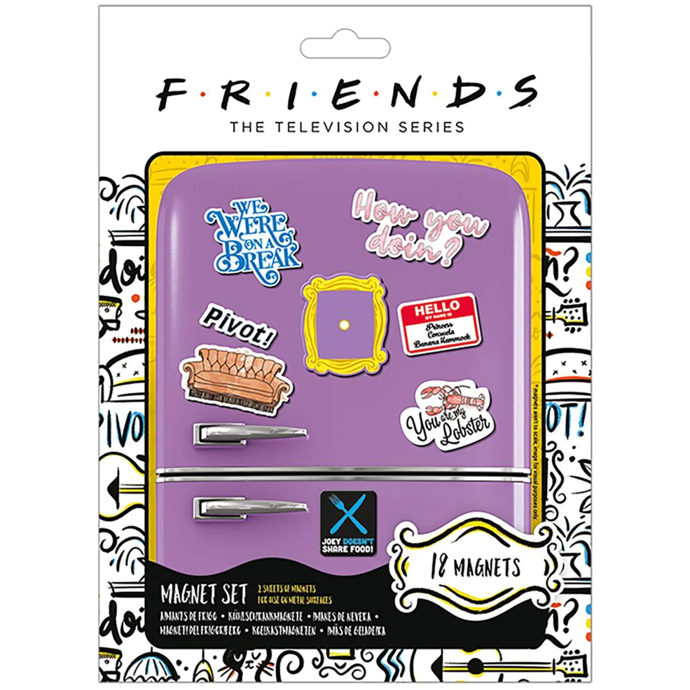 Toys N Tuck:Magnet Set - Friends (How You Doin'),Friends