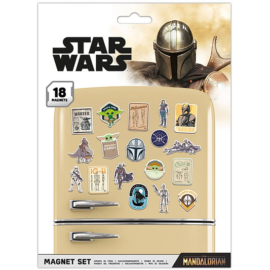 Toys N Tuck:Magnet Set - Star Wars: The Mandalorian (Bounty Hunter),Star Wars