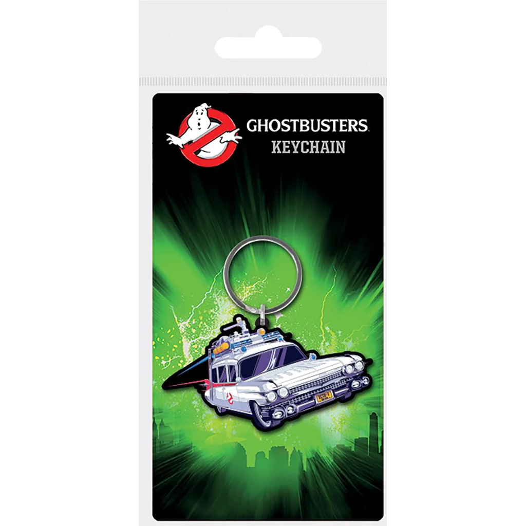 Toys N Tuck:Rubber Keychain - Ghostbusters (Ectomobile),Ghostbusters