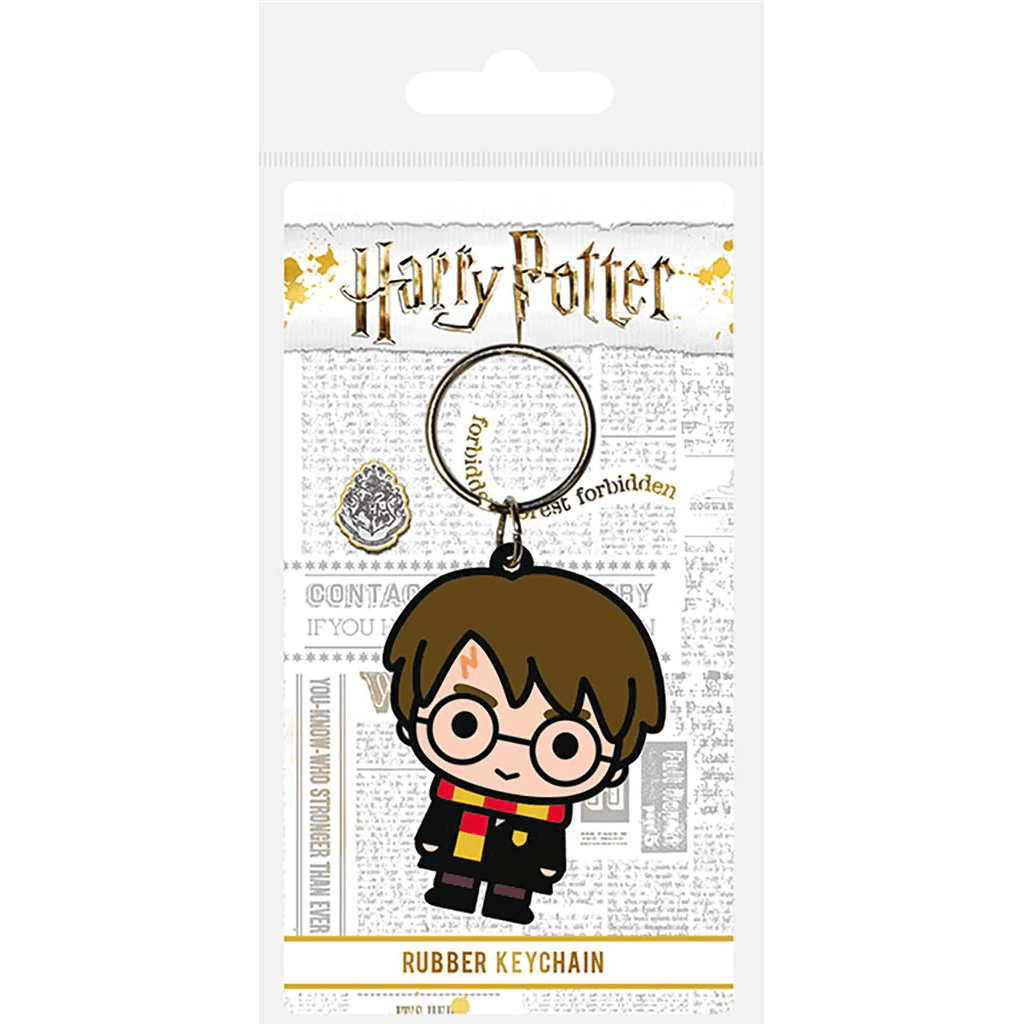 Toys N Tuck:Rubber Keychain - Harry Potter (Harry Chibi),Harry Potter