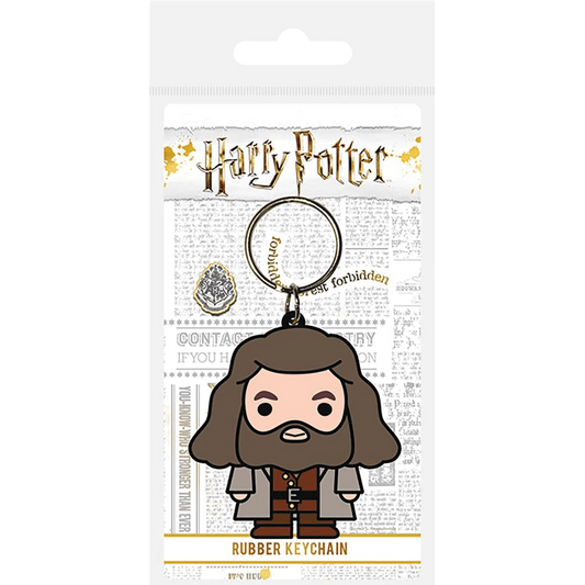 Toys N Tuck:Rubber Keychain - Harry Potter (Hagrid Chibi),Harry Potter