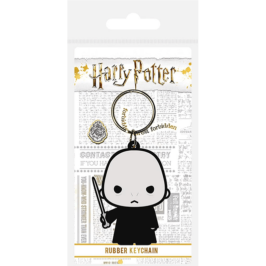 Toys N Tuck:Rubber Keychain - Harry Potter (Voldemort Chibi),Harry Potter