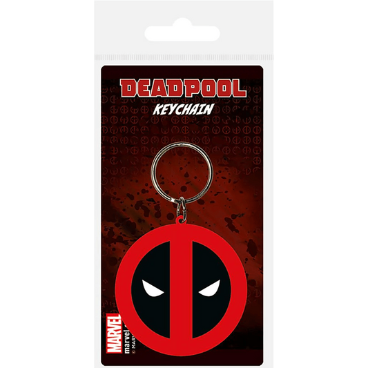 Toys N Tuck:Rubber Keychain - Deadpool (Symbol),Marvel