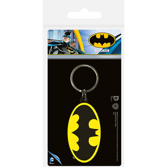 Toys N Tuck:Rubber Keychain - DC (Batman Symbol),DC Comics