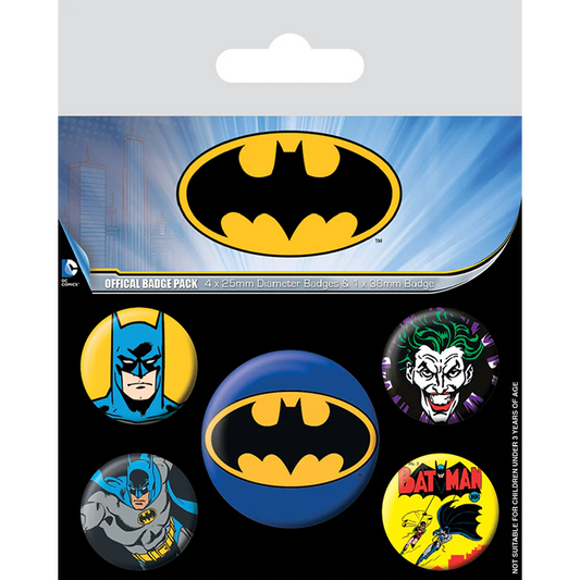 Toys N Tuck:Badge Pack - Batman,Pyramid International