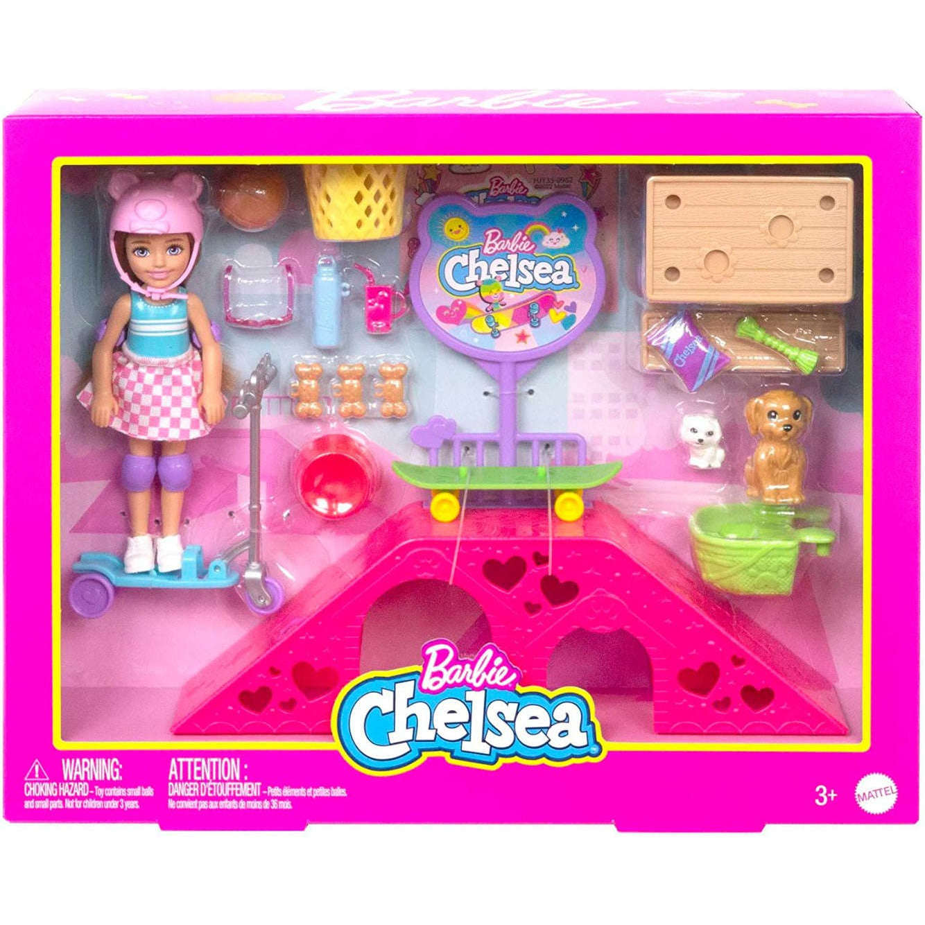 Toys N Tuck:Barbie Chelsea Skatepark Playset,Barbie