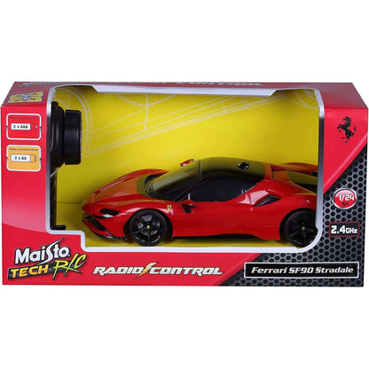 Toys N Tuck:Maisto Tech R/C 1:24 - Ferrari SF90 Stradale (81532),Maisto Tech