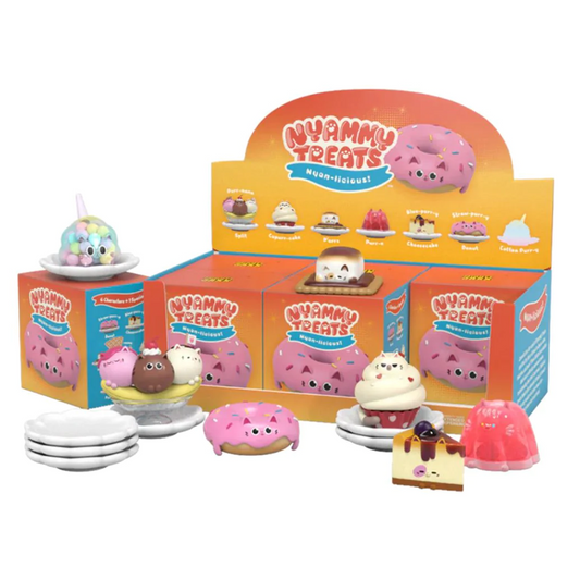 Toys N Tuck:Mighty Jaxx Nyammy Treats Nyan-Licious! Blind Box,Nyammy Treats